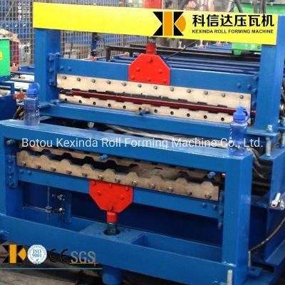 Hot Xn C8+C20 Double Deck Roll Forming Metal Double Layer Roll Former Machine Panel Machinery