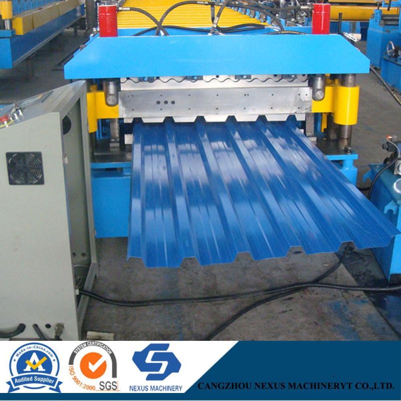 Double Layer Roofing Formed Machine/ Corrugated Roof Sheet Making Machine with 1440mm&1220mm Feeding Width for India Market