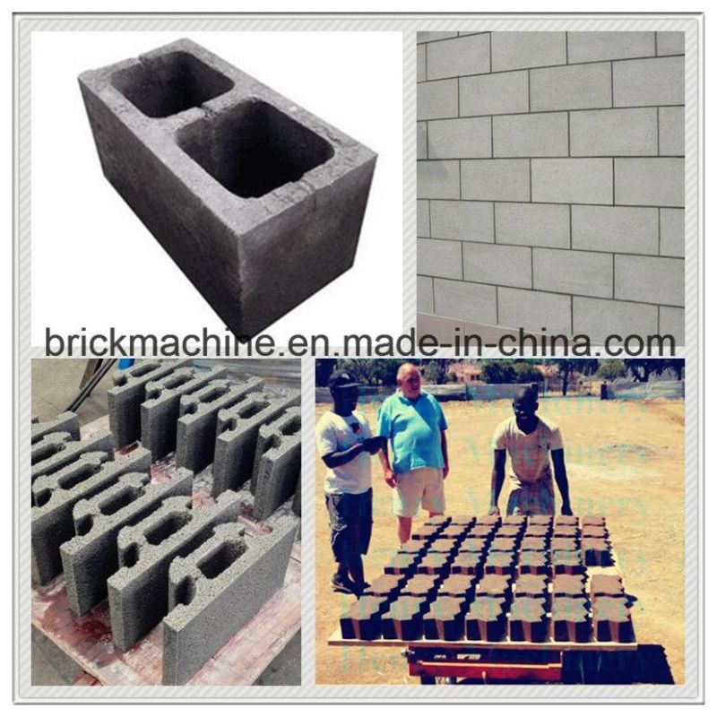 Interlock Concrete Block Making Machine Qtj4-40 Block Machinery Price