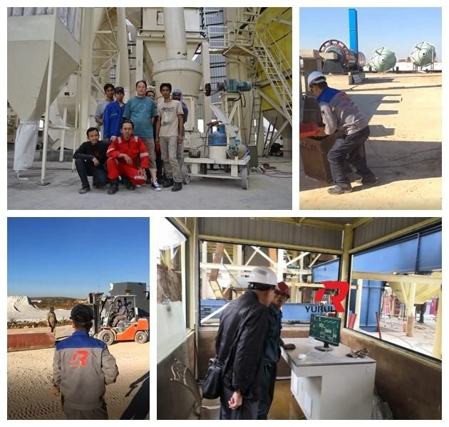 Gypsum Plaster Powder Production Line Manufacturers Equip Gypsum Powder Grinding Mill Machine