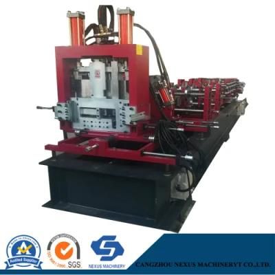 Automatic C Purlin Machine/C75-300 Purlin Roll Forming Machine