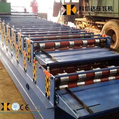 840+900 Double Layer Sheet Roof Metal Roller Machine
