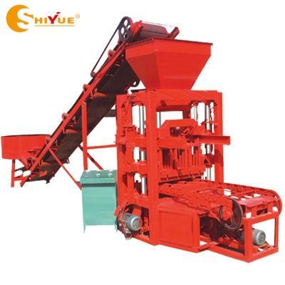 Qtj4-26 Semi-Automatic Cement Solid Brick Machine