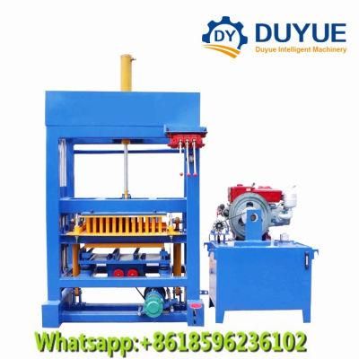 Hot Sale Henry Qt4-30 Concrete Block Machine, Brick Making Machine, Concrete Paving Molds