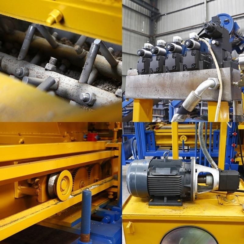 Qt4-18 Full Automatic Block Brick Making Machine with Hydraulic System