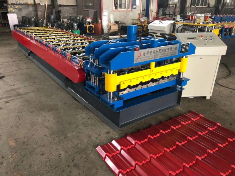 Glazed Roof Tile Roll Forming Machine for Africa Market