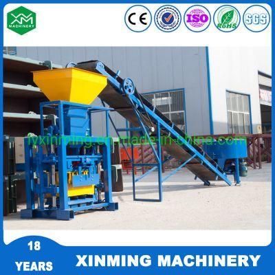 Semi-Automatic Qt40-1 Curved Block Forming Machine Hollow Block Machine with Good Price