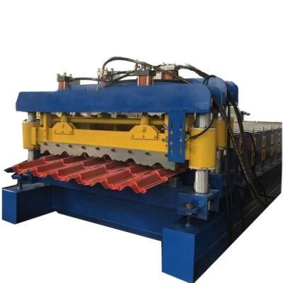 Top Quality Steel Metal Roofing Glazed Corrugated Tile Roofing Sheet Cold Roll Forming Making Machine Metcoopo Roofing Sheet