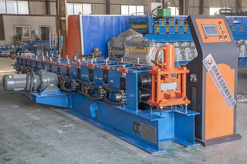 Steel Metal Structure C Z Shape Cold Roll Forming Purling Machine