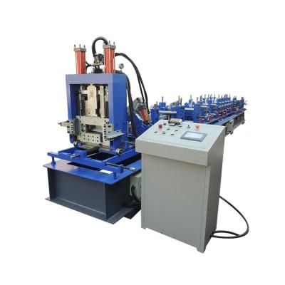 Building and Structures Light Weight C Z Purlin Roll Forming Making Machine