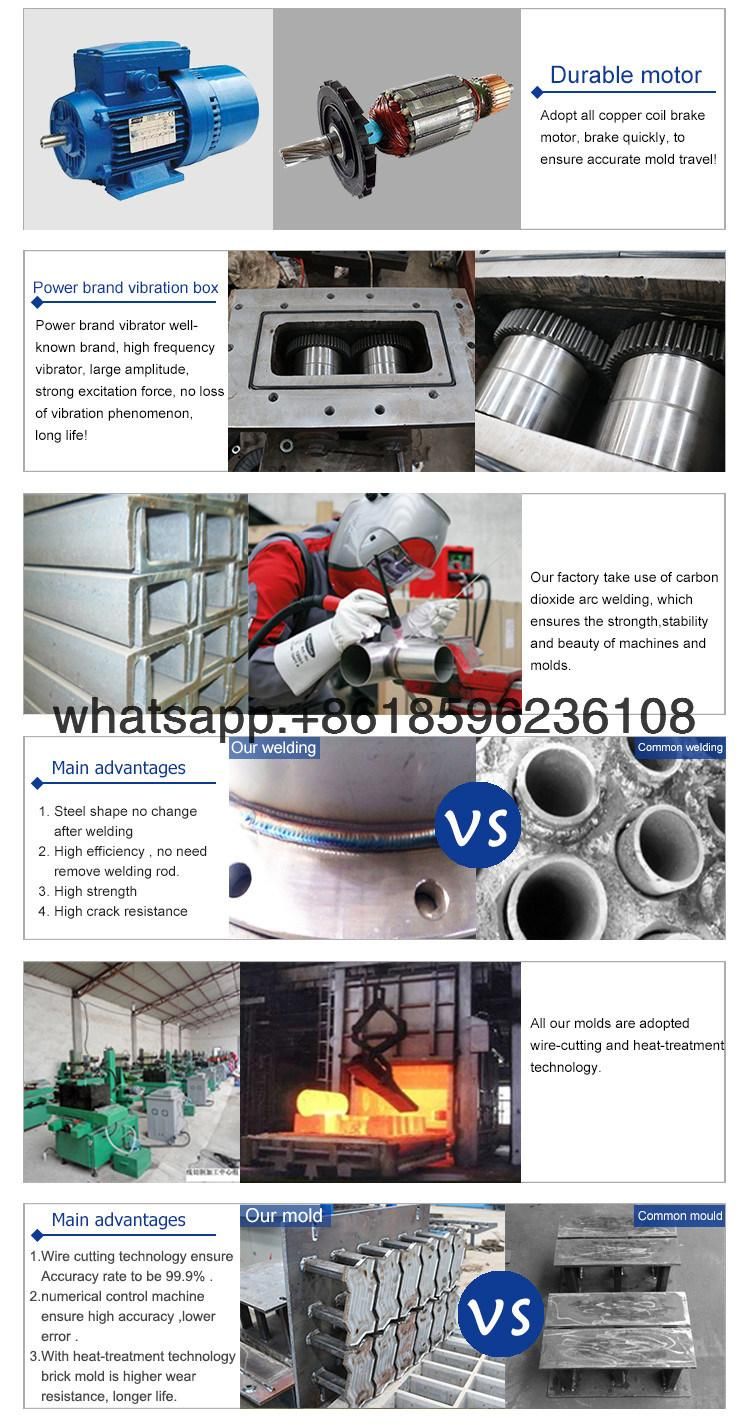 Hollow Bricks Machine Price Automatic Brick Laying Machine Hydraulic Press Paver Block Machineautomatic Brick Making Machine Germany