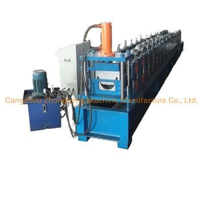 Customized Metal Steel Round and Square Rain Water Gutter Making Rolling Machine