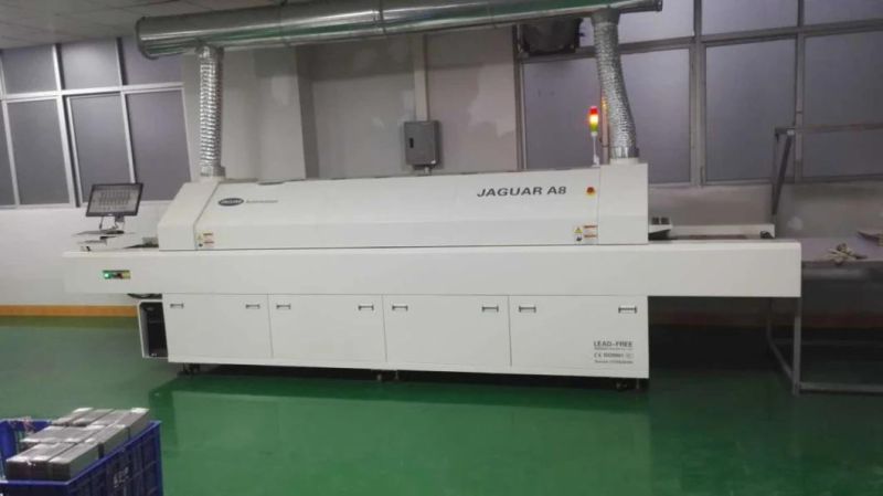 Jaguar Manufacture CE and ISO Certify Easy Install User Friend 8 Zone Lead-Free Reflow Oven