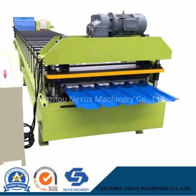 Factory Price Customized Steel Trapezoidal Roof/Glazed Roof Tile Making Machine/Roll Forming Machine /Roofing Tile Sheets Machine