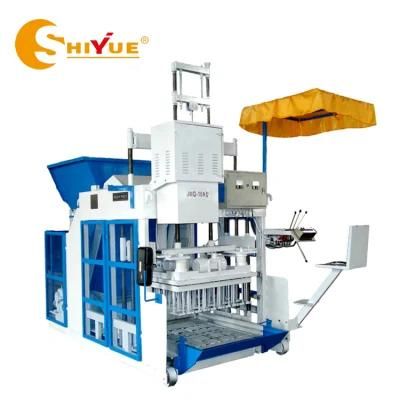 Qmy10-15 Mobile Concrete Block Machine Hollow Block Making Machine