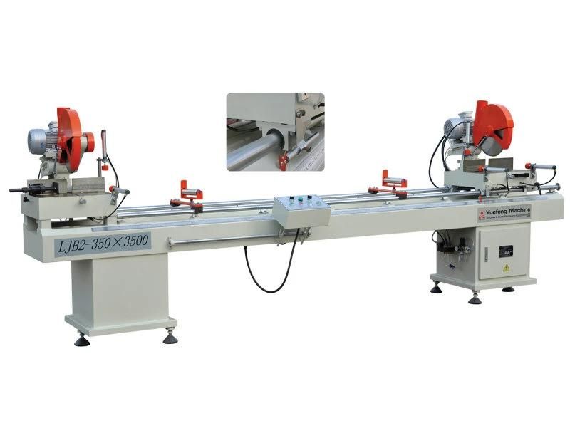 UPVC Window Door Profile Double Head Mitre Saw Cutting Machinery