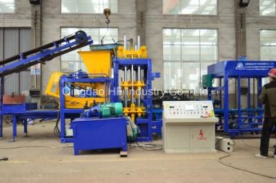 Qt5 Compressed Vibration Block Making Machine in Iraq