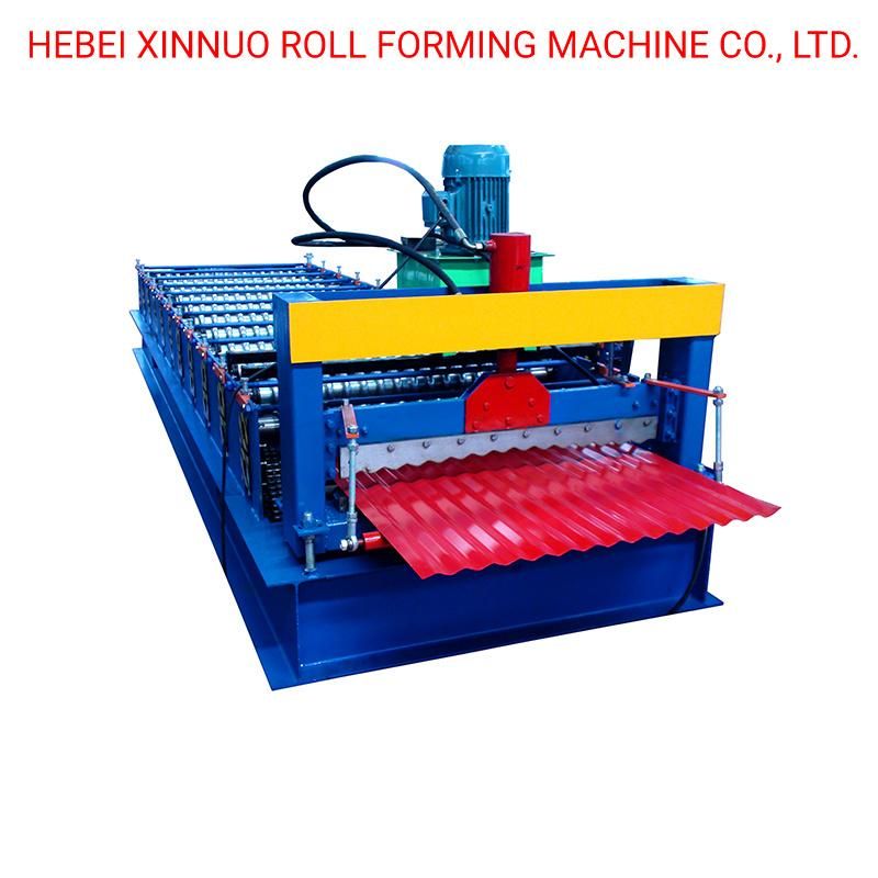 Xinnuo Corrugated Metal Sheet Roofing and Wall Panel Roll Forming Machine