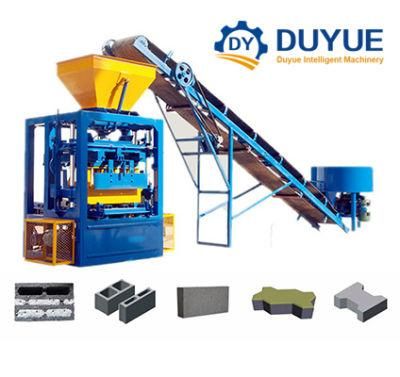 Best Performance Henry Qt4-24 Semi Automatic Brick Making Machine