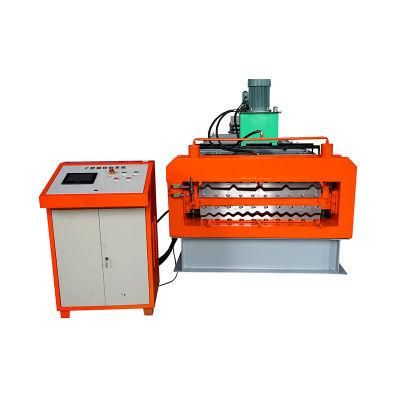 Double Deck Roof Sheet Wall Panel Rolll Forming Machine