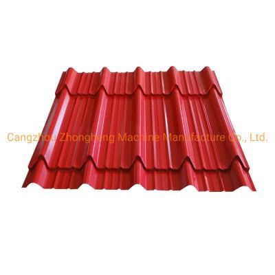 Roof Panel Step Tile Roll Forming Machine Price Double Layer Steel Wall Sheet Roller Machine