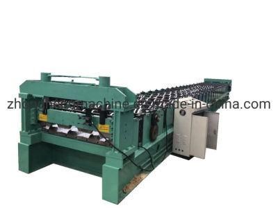 New Product Glazing Tile Automatic Steel Profile Deck Floor Cold Roll Forming Machine