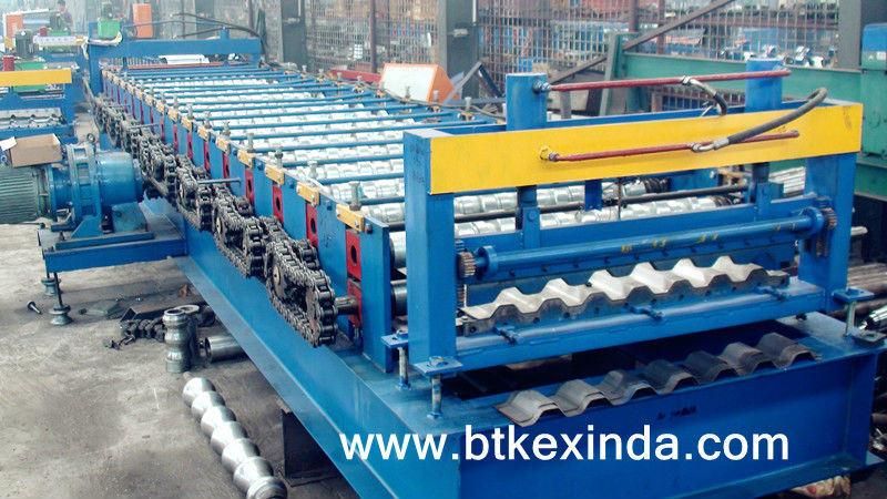 Container Board Car Panel Making Floor Deck Roll Forming Machine