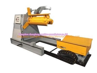 10 Ton Capacity Hydraulic Decoiler with Coil Support Car