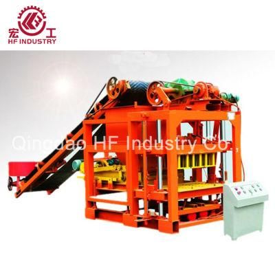 Qt4-25 Semi Automatic Concrete Hollow Cement Block Making Machine Prices