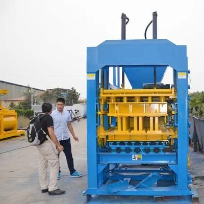 Qt4-15 Automatic Hollow Cement Sand Concrete Brick/Block Making Machine with High Quality