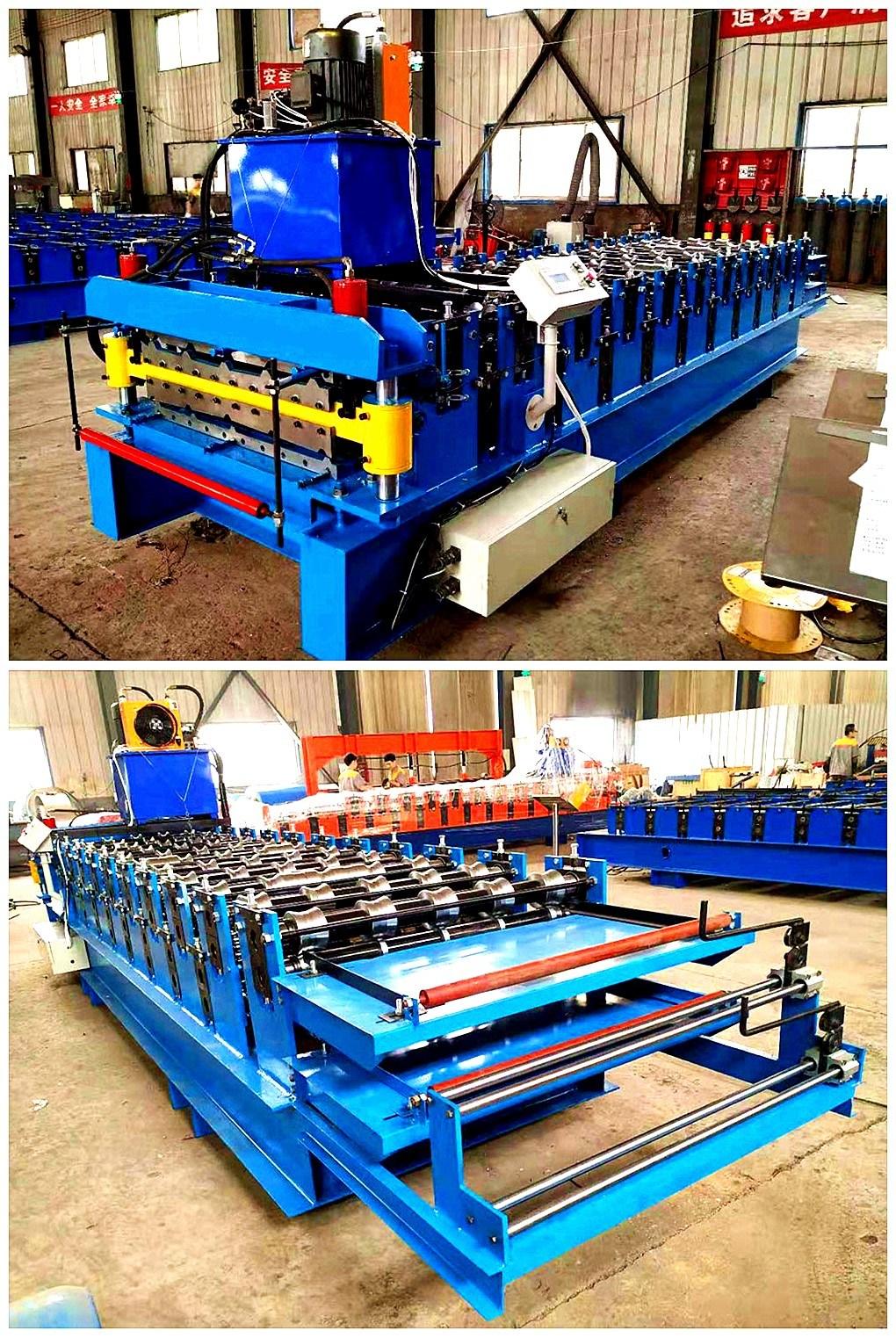 Colour Coated Roofing Sheet Making Machine