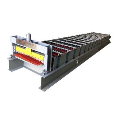 836mm Cold Steel Corrugated Iron Sheet Roofing Tile Making Roll Forming Machine