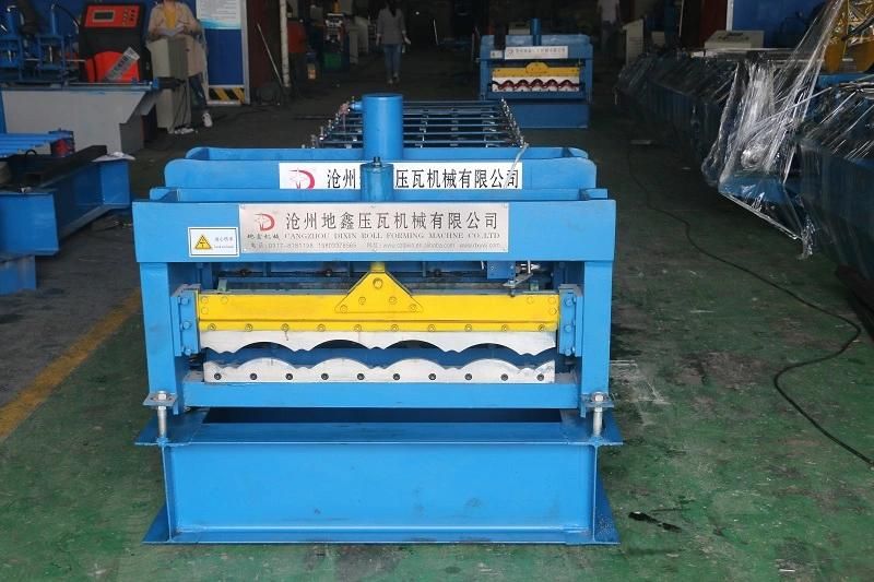 Dx-660 High Quality Africa Hot Sell Glazed Tile Step Tile Roll Forming Machine Price