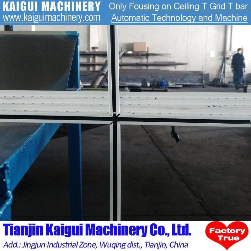 Factory Fully Automatic T Grid T Bar Forming Machine Main Tee