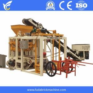 Qt4-24b Semi Automatic Flyash Hollow Brick Block Making Machine India