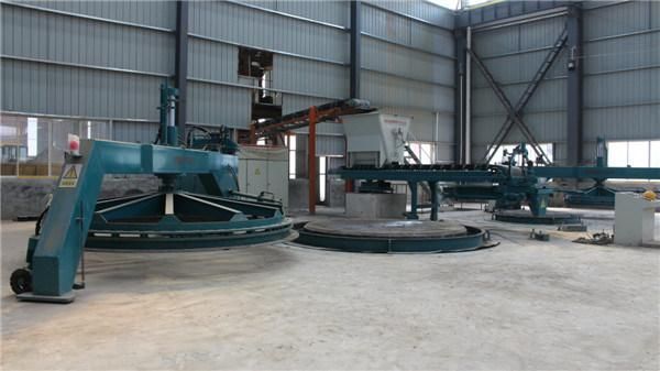 Automatic Precast Core Mould Vibration Pipe Making Equipment 800-2400/2m