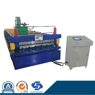 Double Layer Metal Roofing Sheet Roll Forming Manufacturing Machine