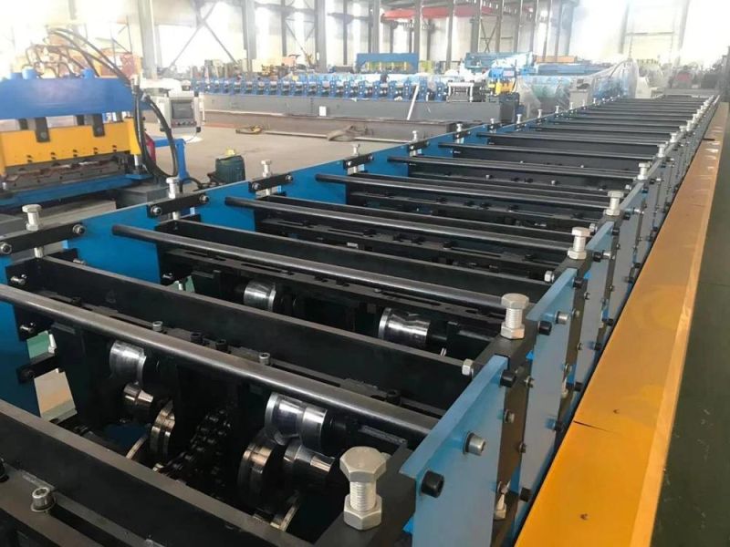 Galvanized Construction Floor Deck Sheet Making Machinery Steel Decking Roll Forming Machine