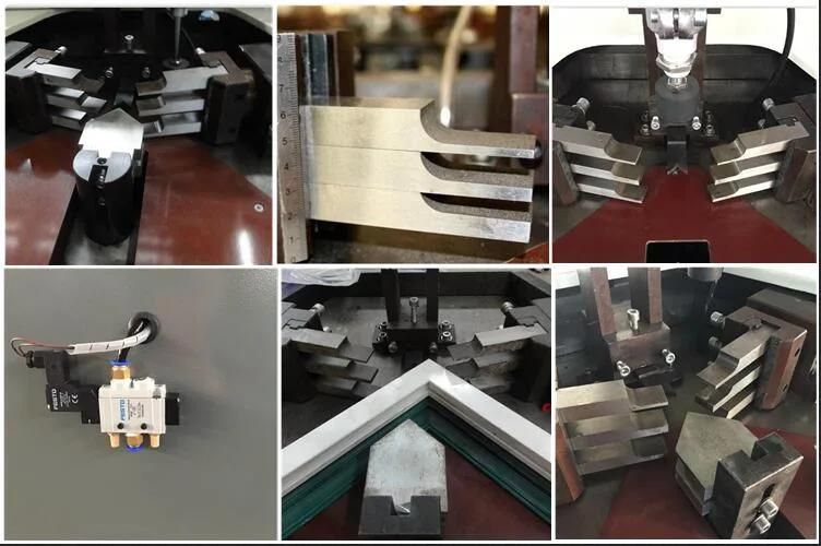 Single Head Aluminium Window Corner Crimping Machine