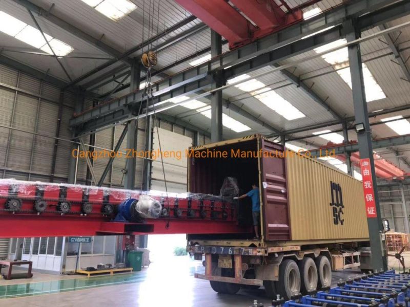 1.5-2.5 mm Thickness C Channel Making Machine with Slot Holes