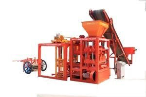 Qt4-24 Machine to Make Concrete Block Cement Brick Machine