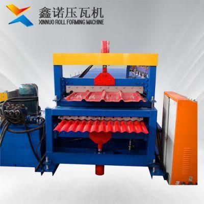 Zink Corrugation Sheet Rolling Forming Machine Double Layer Automatic Machine Hydraulic Cutting Machine in China