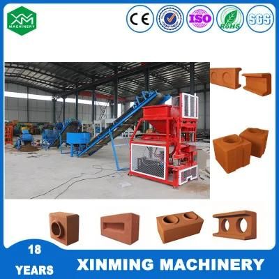 Xm2-10 Hydraulic Clay Soil Interlocking Brick Moulding Block Making Machine with Factory Price in Kenya, India