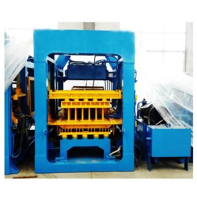 Qt8-15 Concrete Hydraulic Automatic Brick/Block Making Machine Line