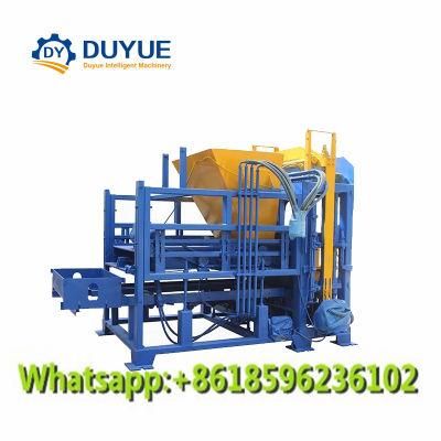 Qt4-15 Fully Automatic Concrete Block Making Machine, Hollow Brick Machine