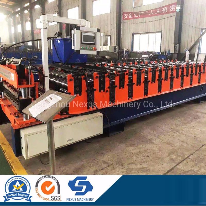 Corrugated and Trapezoidal Roofing Tile Roll Forming Machine