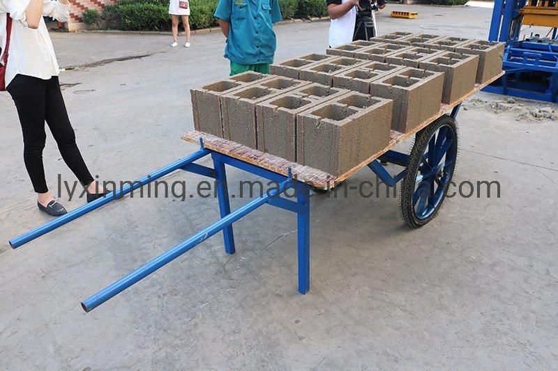 High Quality Qt4-24 Concrete Block Making Machine with Paver Machine