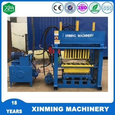 Qt4-30 Automatic Hydraulic Paving Solid Cement Brick Hollow Block Machine with Factory Price