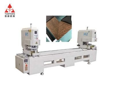 2 Heads UPVC PVC Window Door Seamless Welder Machine