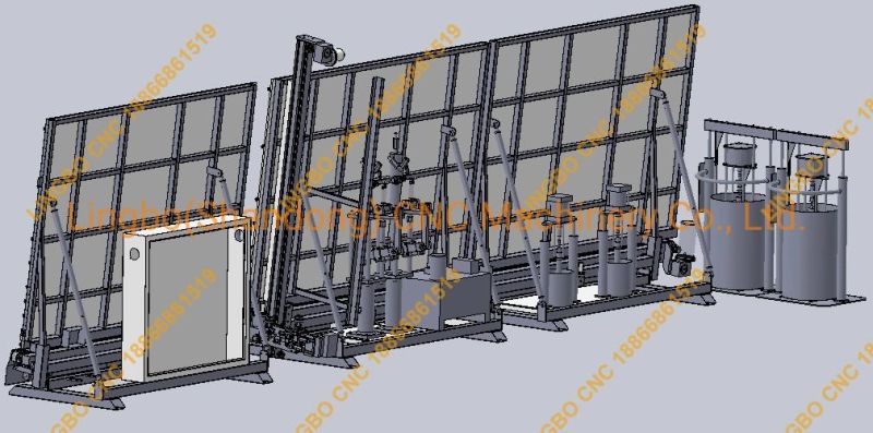 Hot Sell Igu Glass Sealing Machine Insulated Glass Sealing Robot